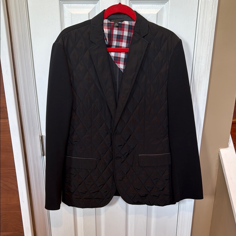 Banana Republic Black Quilted Blazer